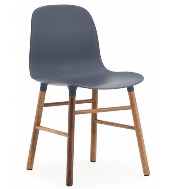 Form Normann Copenhagen Chair With Wood Legs