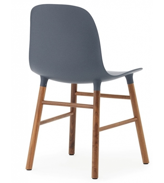 Form Normann Copenhagen Silla Con Patas de Madera