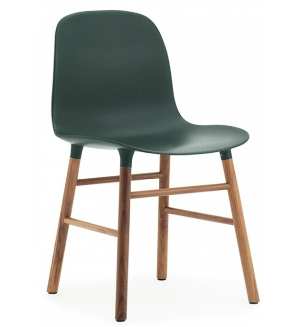 Form Normann Copenhagen Silla Con Patas de Madera