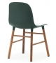 Form Normann Copenhagen Silla Con Patas de Madera