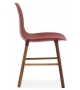 Form Normann Copenhagen Silla Con Patas de Madera