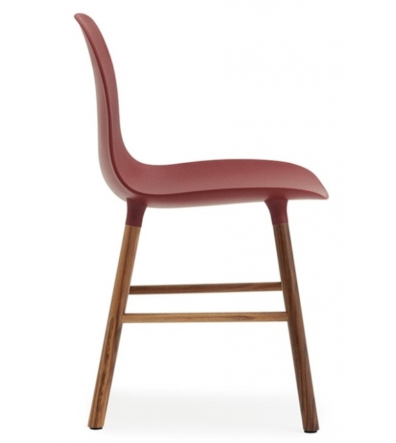 Form Normann Copenhagen Silla Con Patas de Madera