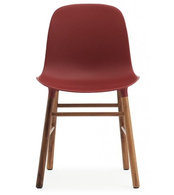 Form Normann Copenhagen Silla Con Patas de Madera