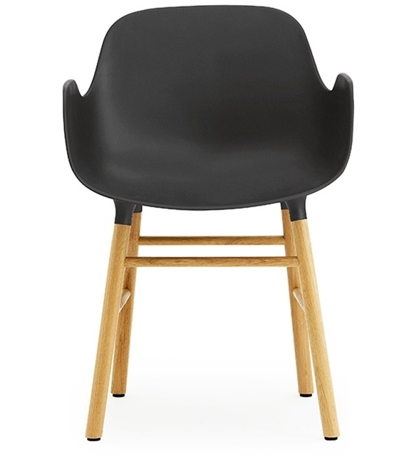 Form Normann Copenhagen Poltrona con Gambe In Legno