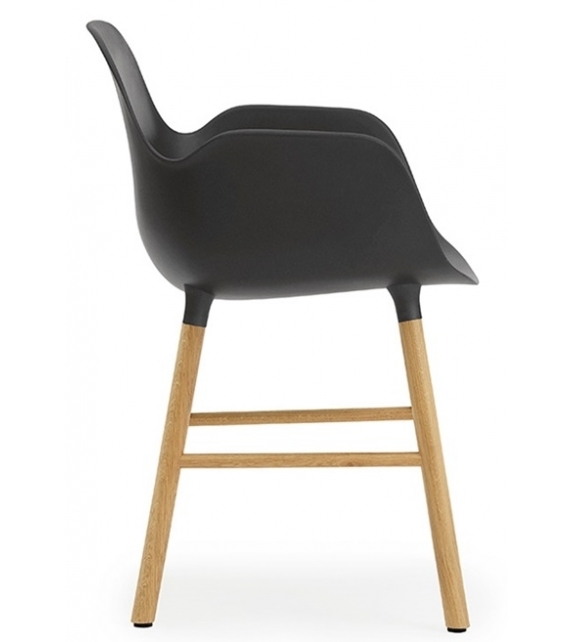 Form Normann Copenhagen Poltrona con Gambe In Legno