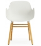 Form Normann Copenhagen Poltrona con Gambe In Legno