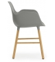 Form Normann Copenhagen Poltrona con Gambe In Legno