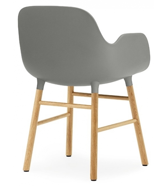 Form Normann Copenhagen Poltrona con Gambe In Legno