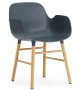 Form Normann Copenhagen Poltrona con Gambe In Legno