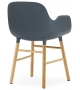 Form Normann Copenhagen Poltrona con Gambe In Legno