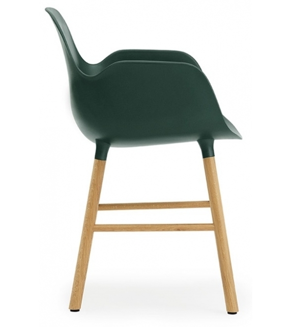 Form Normann Copenhagen Poltrona con Gambe In Legno