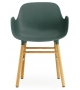 Form Normann Copenhagen Poltrona con Gambe In Legno