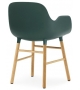 Form Normann Copenhagen Poltrona con Gambe In Legno