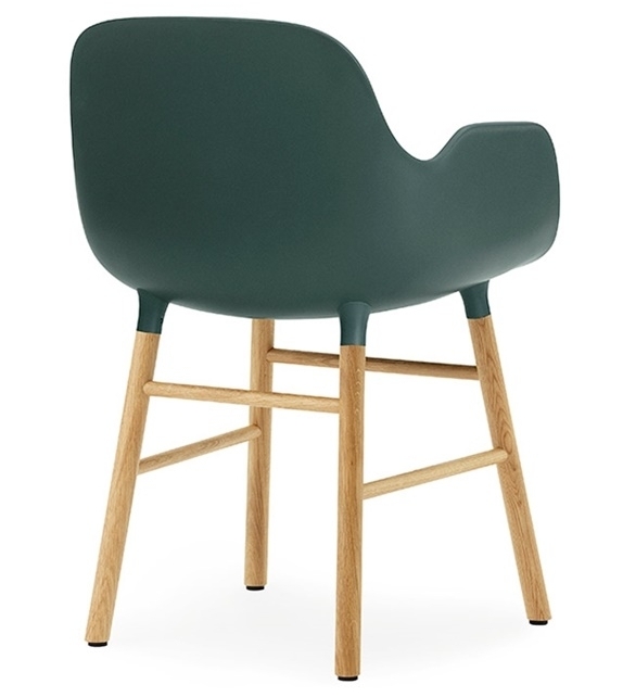 Form Normann Copenhagen Poltrona con Gambe In Legno