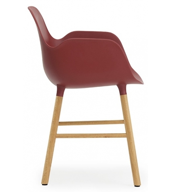 Form Normann Copenhagen Poltrona con Gambe In Legno