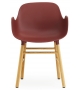 Form Normann Copenhagen Poltrona con Gambe In Legno