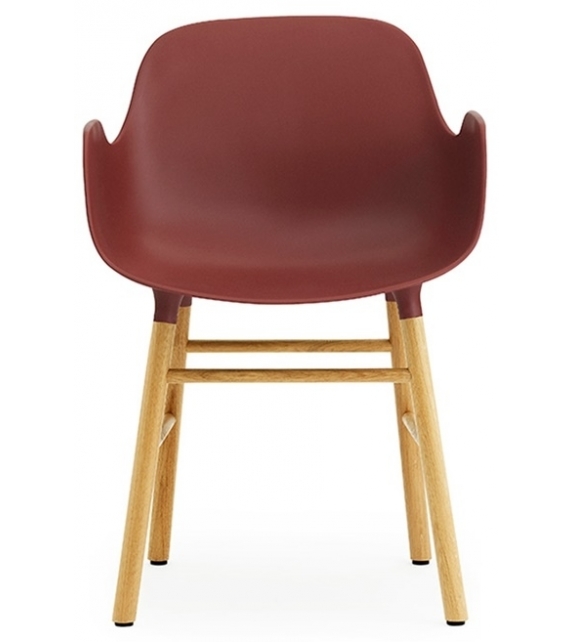 Form Normann Copenhagen Poltrona con Gambe In Legno