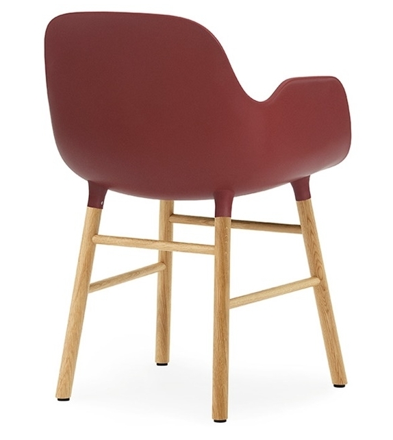 Form Normann Copenhagen Poltrona con Gambe In Legno