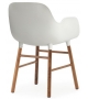 Form Normann Copenhagen Poltrona con Gambe In Legno