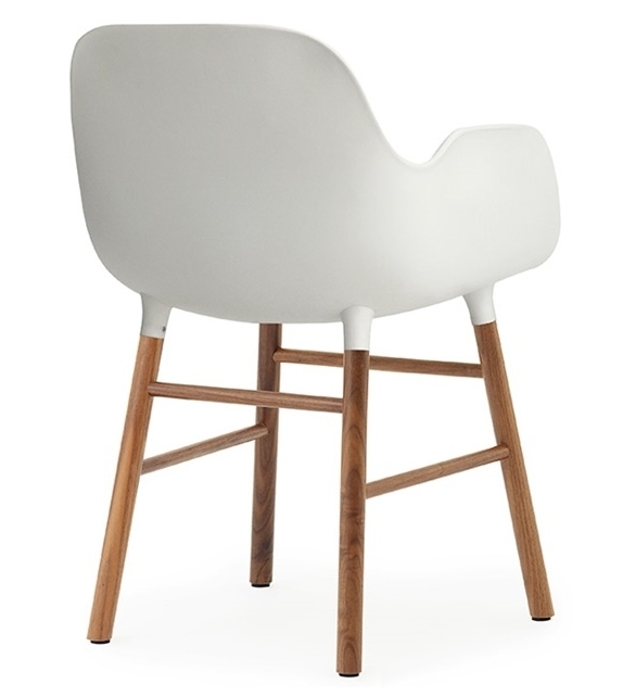 Form Normann Copenhagen Poltrona con Gambe In Legno