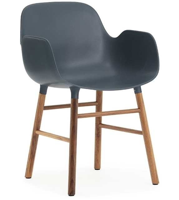 Form Normann Copenhagen Poltrona con Gambe In Legno