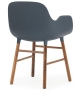 Form Normann Copenhagen Poltrona con Gambe In Legno