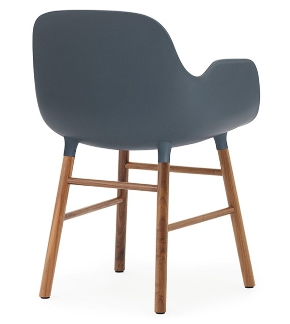 Form Normann Copenhagen Poltrona con Gambe In Legno