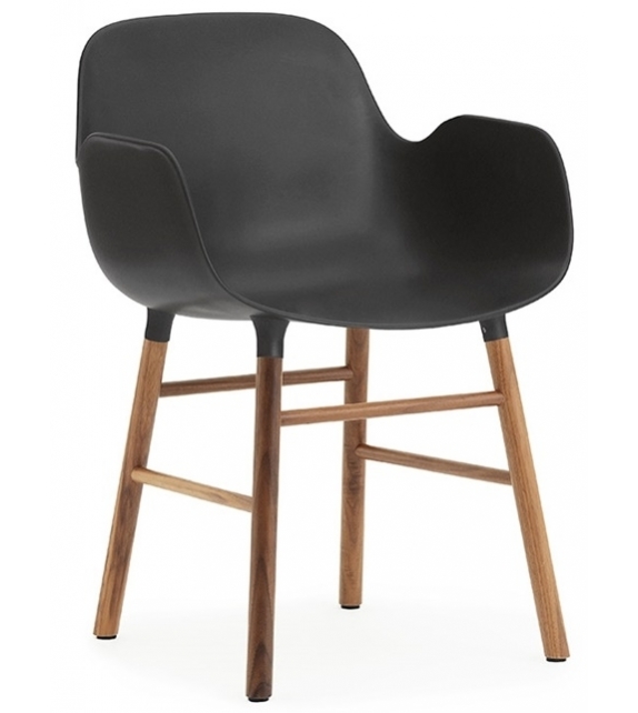 Form Normann Copenhagen Poltrona con Gambe In Legno