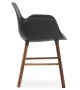 Form Normann Copenhagen Poltrona con Gambe In Legno