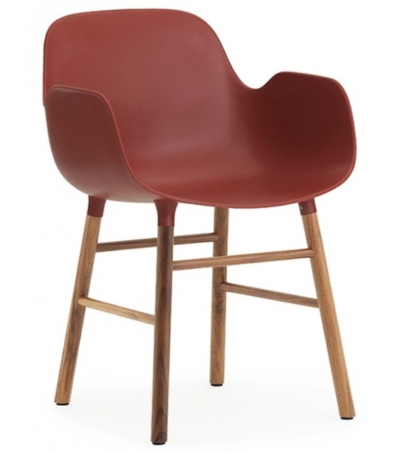 Form Normann Copenhagen Poltrona con Gambe In Legno