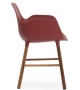 Form Normann Copenhagen Poltrona con Gambe In Legno