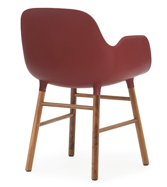 Form Normann Copenhagen Poltrona con Gambe In Legno