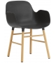 Form Normann Copenhagen Poltrona con Gambe In Legno