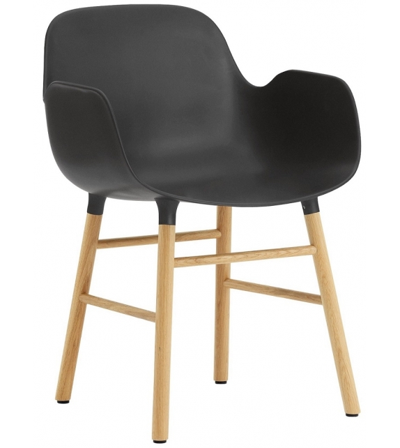 Form Normann Copenhagen Poltrona con Gambe In Legno