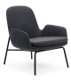 Era Normann Copenhagen Lounge Chair Low With Steel Legs