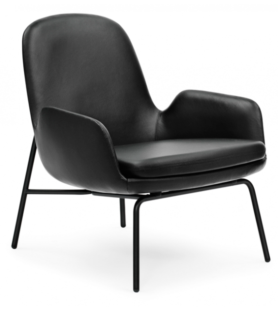 Era Normann Copenhagen Lounge Chair Low With Steel Legs