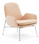 Era Normann Copenhagen Lounge Chair Low With Steel Legs