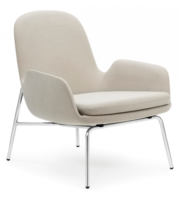 Era Normann Copenhagen Lounge Chair Low With Steel Legs