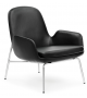 Era Normann Copenhagen Lounge Chair Low With Steel Legs