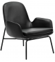 Era Normann Copenhagen Lounge Chair Low With Steel Legs