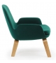 Era Normann Copenhagen Fauteuil Bas Avec Pieds En Bois