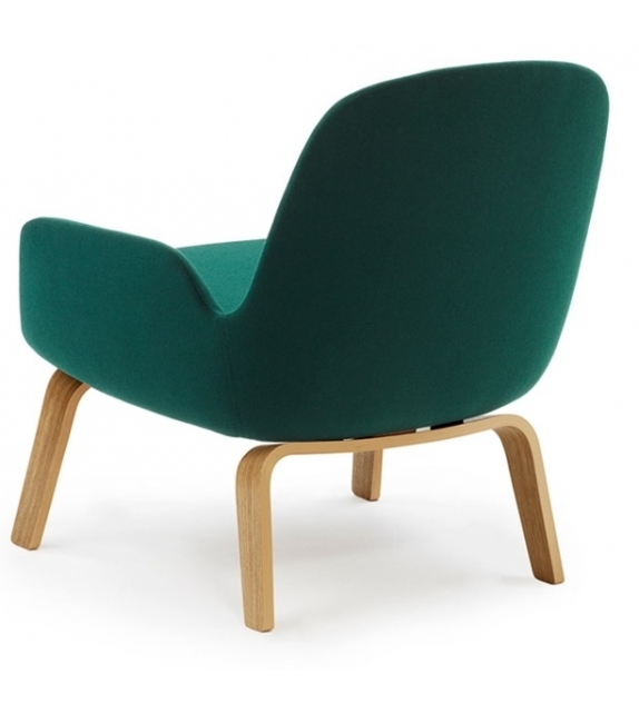 Era Normann Copenhagen Fauteuil Bas Avec Pieds En Bois