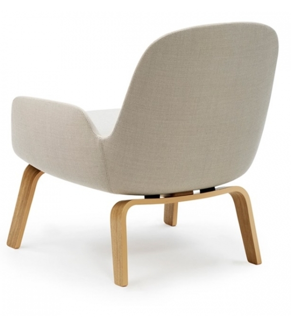 Era Normann Copenhagen Fauteuil Bas Avec Pieds En Bois