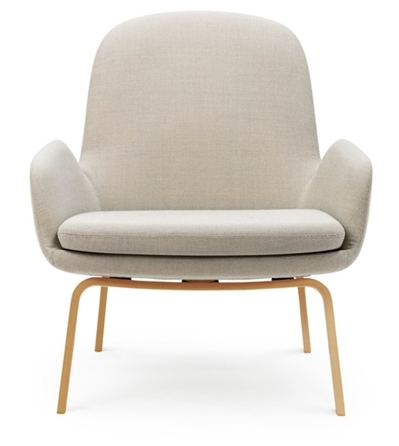 Era Normann Copenhagen Fauteuil Bas Avec Pieds En Bois