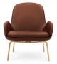 Era Normann Copenhagen Fauteuil Bas Avec Pieds En Bois