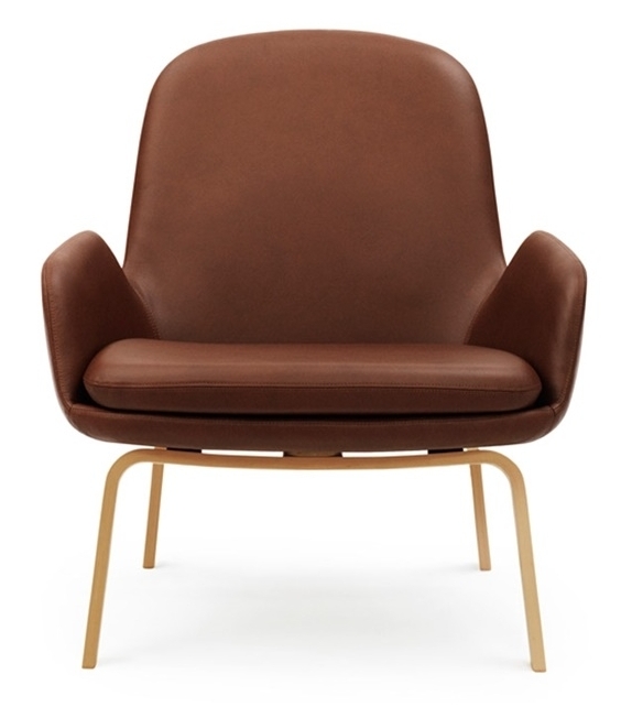 Era Normann Copenhagen Fauteuil Bas Avec Pieds En Bois