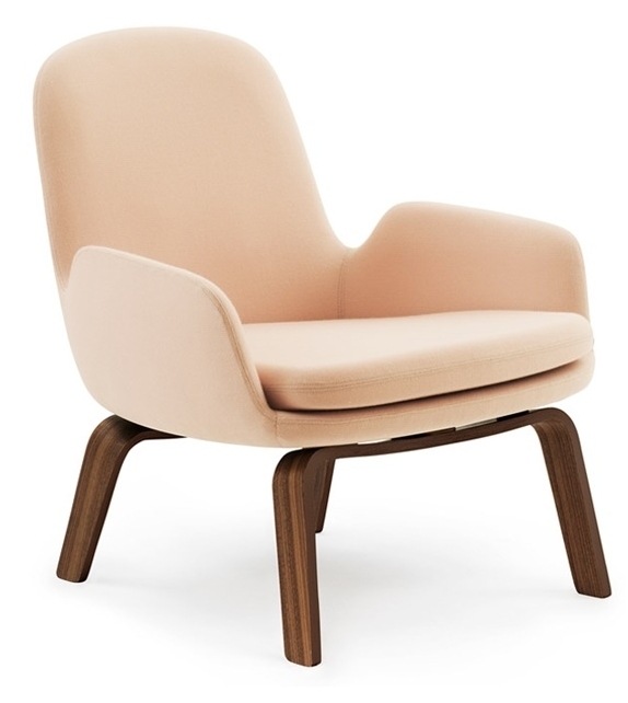 Era Normann Copenhagen Fauteuil Bas Avec Pieds En Bois