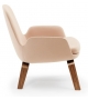 Era Normann Copenhagen Fauteuil Bas Avec Pieds En Bois