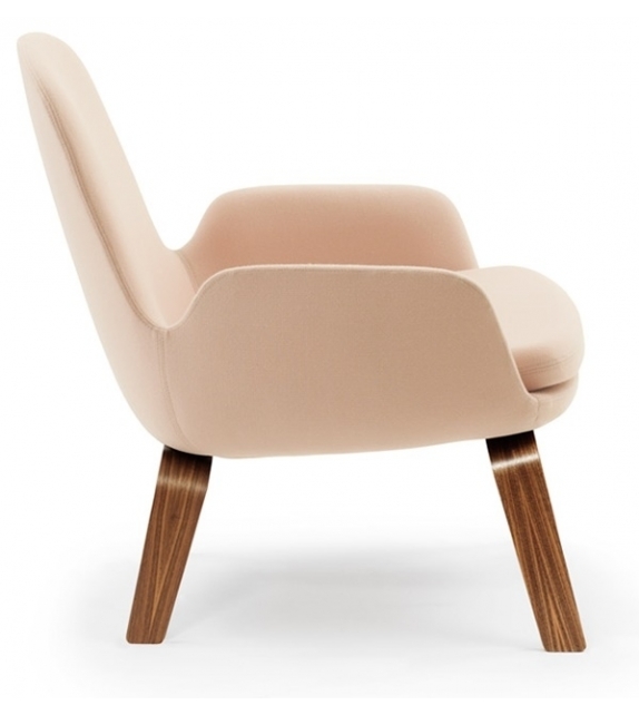 Era Normann Copenhagen Fauteuil Bas Avec Pieds En Bois