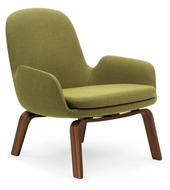 Era Normann Copenhagen Fauteuil Bas Avec Pieds En Bois